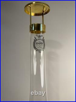 Vintage Aladdin Model 12 Vase Lamp Green Vase Venetian Art 1930