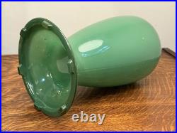 Vintage Aladdin Model 12 Vase Lamp Green Vase Venetian Art 1930