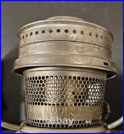 Vintage Aladdin Model 21C Train Caboose Oil Lamp withWick Cleaner