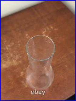 Vintage Aladdin Model 23 Clear Lincoln Drape Kerosene Oil Lamp with Chimney