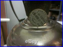 Vintage Aladdin Model 6 HANGING Kerosene Lamp ELECTRIFIED
