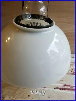 Vintage Aladdin Model #6 Hanging Electrified Kerosene Lamp Good Condition