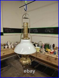Vintage Aladdin Model #6 Hanging Kerosene Lamp Good Condition Fresh Estate Find