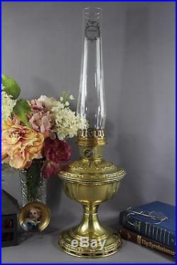 Vintage Aladdin Model #8 Brass Kerosene Mantle Table Lamp 1919-1920