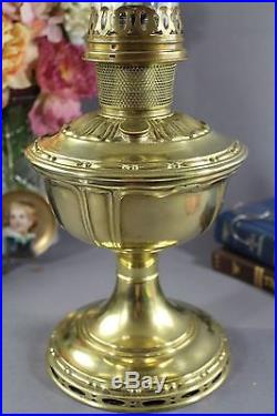 Vintage Aladdin Model #8 Brass Kerosene Mantle Table Lamp 1919-1920