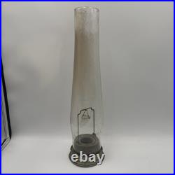 Vintage Aladdin Model B-86 Moonstone Diamond Quilted Jadeite Lamp Nickel Burner
