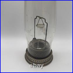 Vintage Aladdin Model B-86 Moonstone Diamond Quilted Jadeite Lamp Nickel Burner
