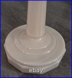 Vintage Aladdin Model B Alacite Glass Lincoln Drape Kerosene Oil Lamp 14.5