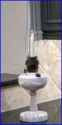 Vintage Aladdin Model B Chicago IL Lincoln Drape Oil Lamp USA FLAWS NOTE READ