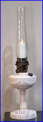 Vintage Aladdin Model B Chicago IL Lincoln Drape Oil Lamp USA FLAWS NOTE READ