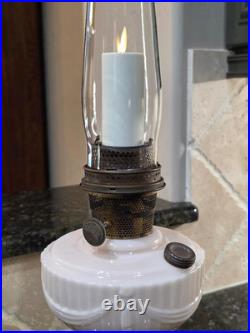 Vintage Aladdin Model B Chicago IL Lincoln Drape Oil Lamp USA FLAWS NOTE READ