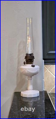 Vintage Aladdin Model B Chicago IL Lincoln Drape Oil Lamp USA FLAWS NOTE READ