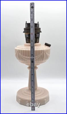 Vintage Aladdin Model B Chicago IL Lincoln Drape Oil Lamp USA FLAWS NOTE READ