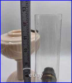 Vintage Aladdin Model B Chicago IL Lincoln Drape Oil Lamp USA FLAWS NOTE READ