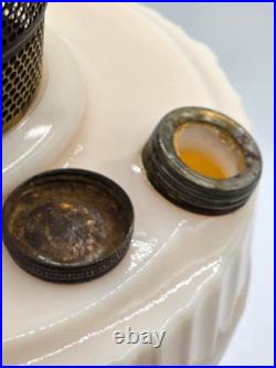 Vintage Aladdin Model B Chicago IL Lincoln Drape Oil Lamp USA FLAWS NOTE READ