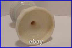 Vintage Aladdin Model B Nu Alacite Lincoln Drape Milk Glass Kerosene Oil Lamp