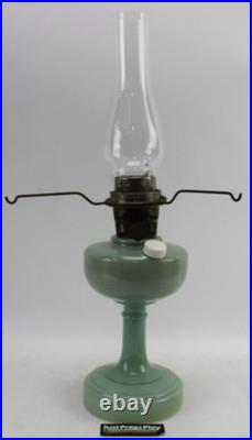 Vintage Aladdin Model B Simplicity Green Oil Lamp Nu-Type 14
