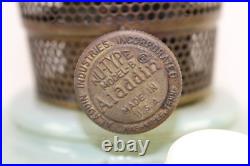 Vintage Aladdin Model B Simplicity Green Oil Lamp Nu-Type 14