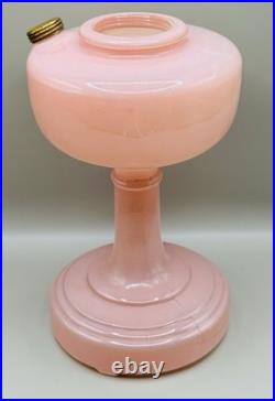 Vintage Aladdin Model B Simplicity Rose Pink Clear Painted Model Base 1949-53