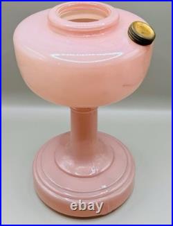 Vintage Aladdin Model B Simplicity Rose Pink Clear Painted Model Base 1949-53