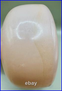 Vintage Aladdin Model B Simplicity Rose Pink Clear Painted Model Base 1949-53