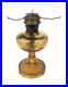 Vintage Aladdin Model B Washington Drape Amber Cathedral Kerosene Oil Lamp