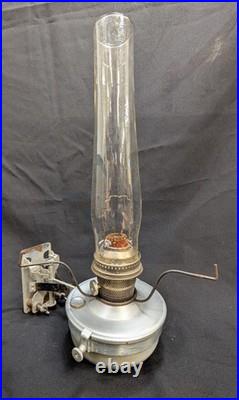 Vintage Aladdin Model C Caboose Train Lamp Kerosene Mantle Lantern Wall Mount