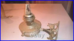 Vintage Aladdin Model-C Railroad Kerosene Lamp/Burner/Aluminum Base 1955-1963