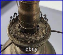 Vintage Aladdin Model No 6 and Milk Glass Shade