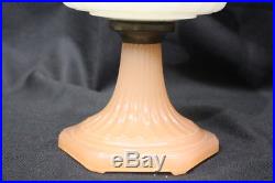 Vintage Aladdin NU-TYPE Model B Rose Mantle 24 Lamp, Chicago, U. S. A