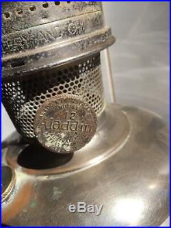 Vintage Aladdin No 12 Lamp Lantern Oil Kerosene