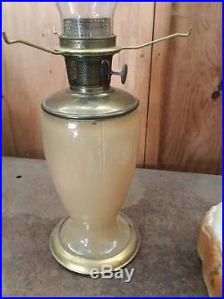 Vintage Aladdin No. 12 Oil Lamp Mantle Co With Shade