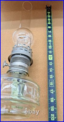 Vintage Aladdin No. 23 Kerosene Lamp with Original Lantern by Pyrex READ