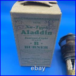 Vintage Aladdin Nu-Type Model B Burner Withbox READ