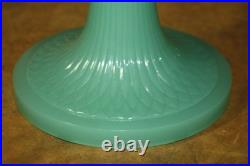 Vintage Aladdin Nu-Type Model B Quilted Jadeite Lamp See Pics and Description