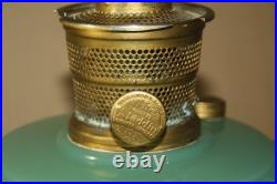 Vintage Aladdin Nu-Type Model B Quilted Jadeite Lamp See Pics and Description