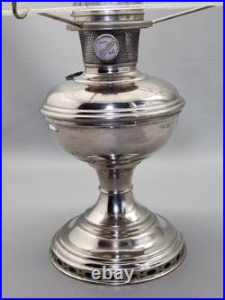 Vintage Aladdin Oil Lamp #9 Lincoln Drape Shade #501-9 Mantle Lamp Co of America