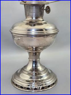 Vintage Aladdin Oil Lamp #9 Lincoln Drape Shade #501-9 Mantle Lamp Co of America