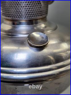 Vintage Aladdin Oil Lamp #9 Lincoln Drape Shade #501-9 Mantle Lamp Co of America