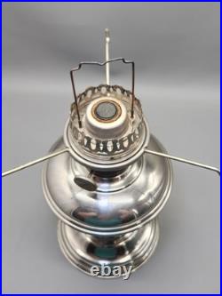 Vintage Aladdin Oil Lamp #9 Lincoln Drape Shade #501-9 Mantle Lamp Co of America