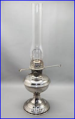 Vintage Aladdin Oil Lamp #9 Lincoln Drape Shade #501-9 Mantle Lamp Co of America