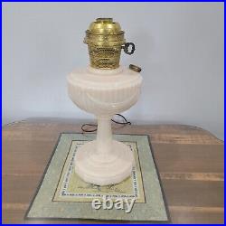 Vintage Aladdin Oil Lamp Alacite Lincoln Drape Electric Type Model A Table Lamp