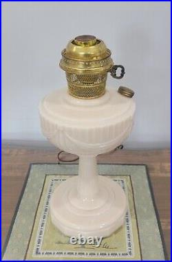 Vintage Aladdin Oil Lamp Alacite Lincoln Drape Electric Type Model A Table Lamp