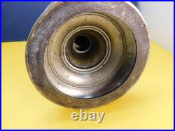 Vintage Aladdin Oil Lamp, Chrome Brass, Model No. 6