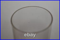 Vintage Aladdin Oil Lamp Lox-On Glass 3 LINE LOGO Chimney in Original Box