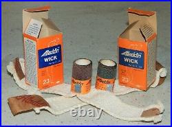 Vintage Aladdin Oil Lamp Parts Lox-On Mantle R-150 Wick 151 230 12-B-C-14-21c 23