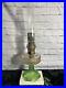 Vintage Aladdin Oil Lamp Uranium Glass Home Decor Glass Green