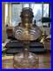 Vintage Aladdin Pink Lincoln Drape Kerosene Oil Mantle Lamp