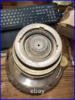 Vintage Aladdin Pink Lincoln Drape Kerosene Oil Mantle Lamp