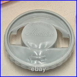 Vintage Aladdin Pink Lincoln Drape Kerosene Oil Mantle Lamp Model 23